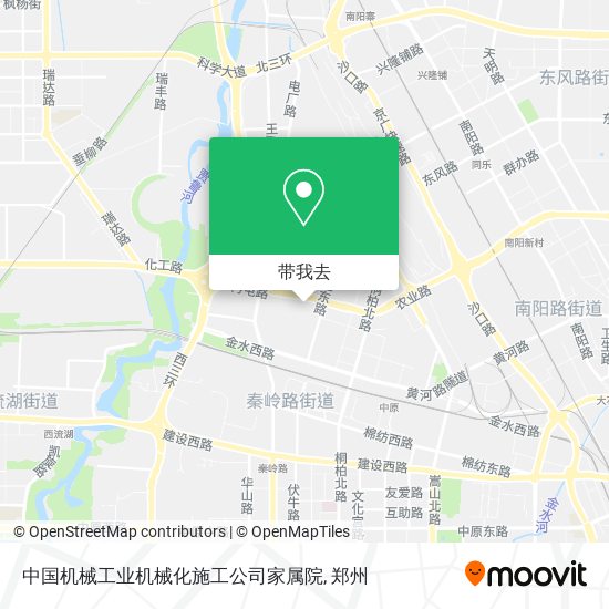 中国机械工业机械化施工公司家属院地图