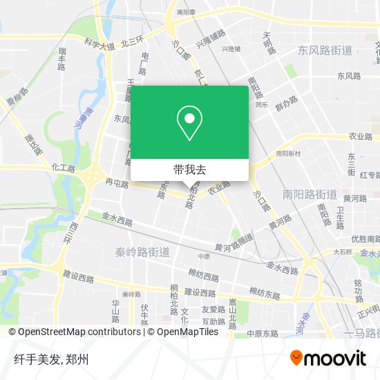 纤手美发地图