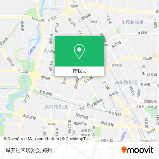 城开社区居委会地图