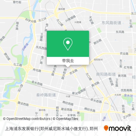 上海浦东发展银行(郑州威尼斯水城小微支行)地图