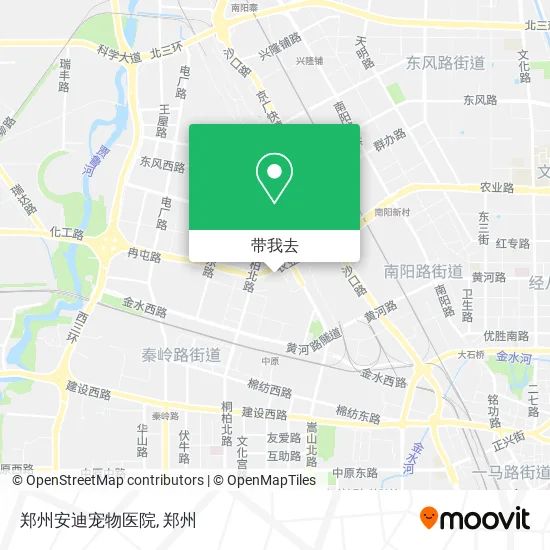 郑州安迪宠物医院地图