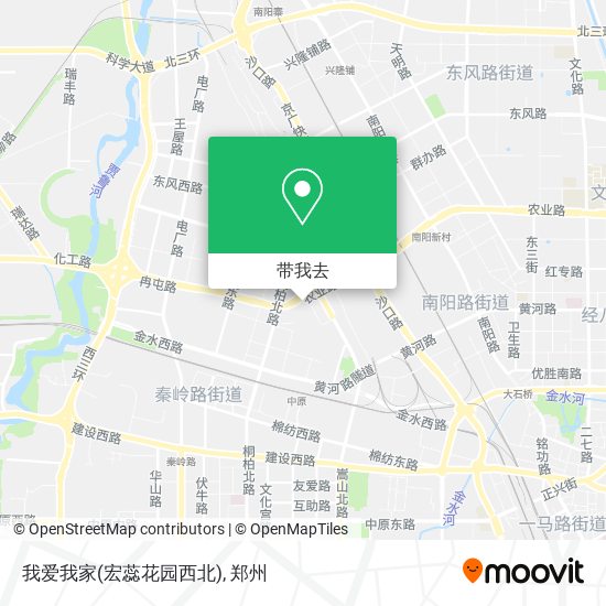 我爱我家(宏蕊花园西北)地图