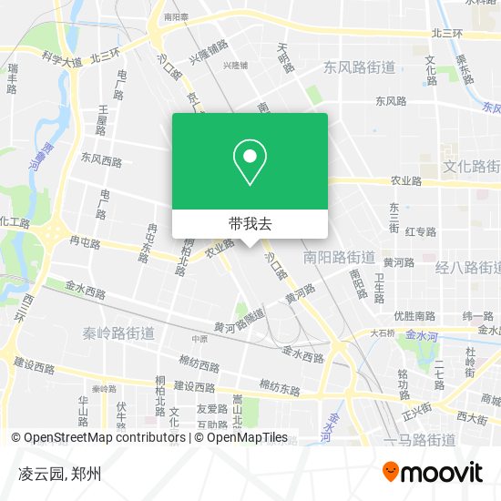 凌云园地图