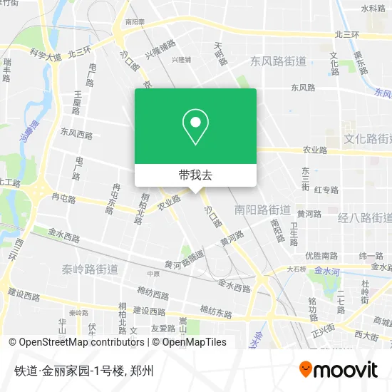 铁道·金丽家园-1号楼地图