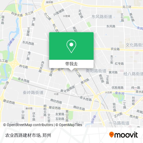 农业西路建材市场地图