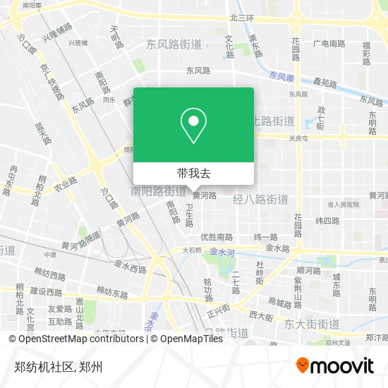 郑纺机社区地图