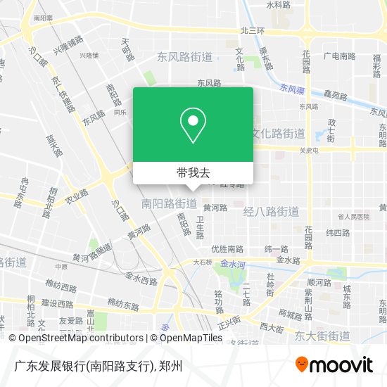 广东发展银行(南阳路支行)地图