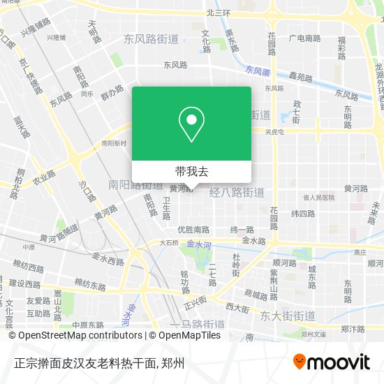正宗擀面皮汉友老料热干面地图