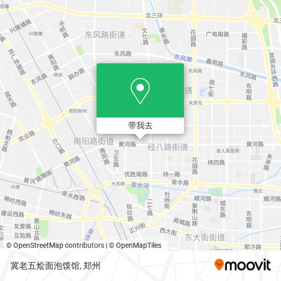 冀老五烩面泡馍馆地图