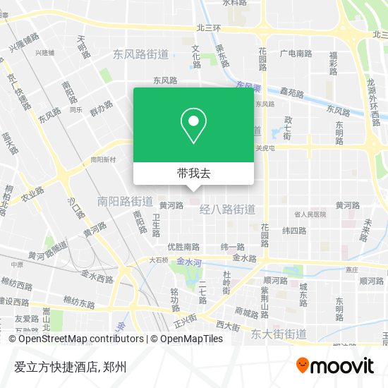 爱立方快捷酒店地图