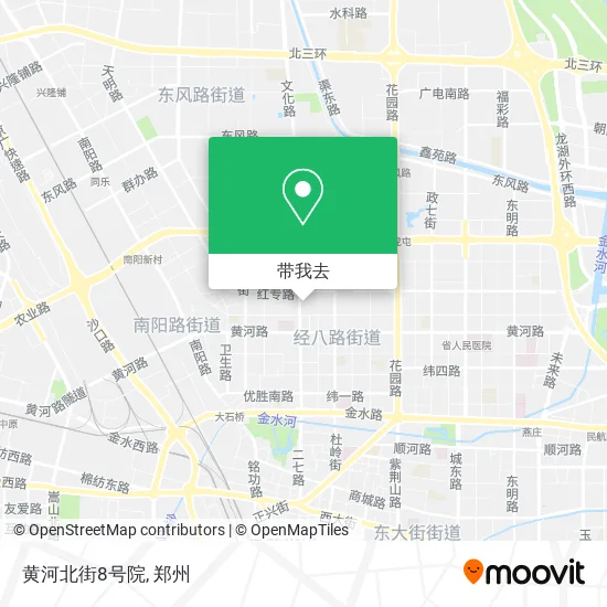 黄河北街8号院地图