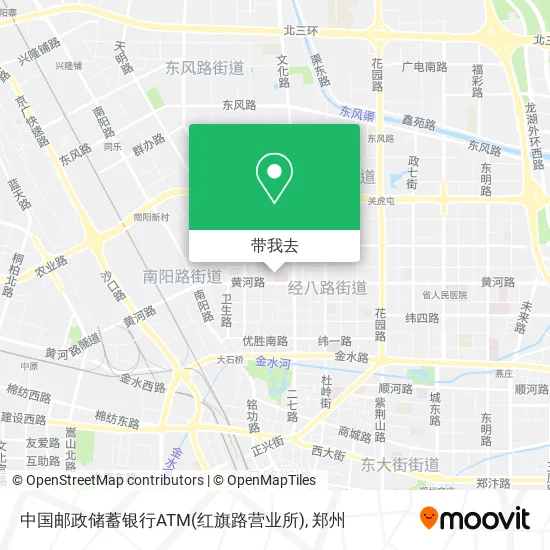 中国邮政储蓄银行ATM(红旗路营业所)地图