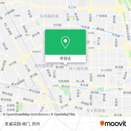 星威花园-南门地图