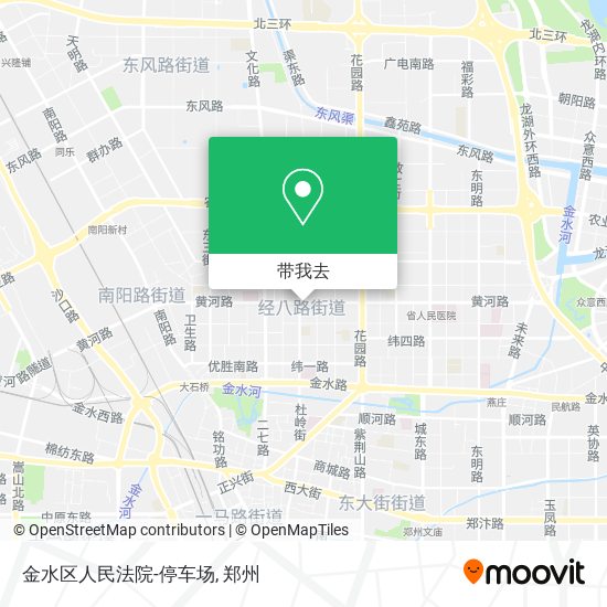 金水区人民法院-停车场地图