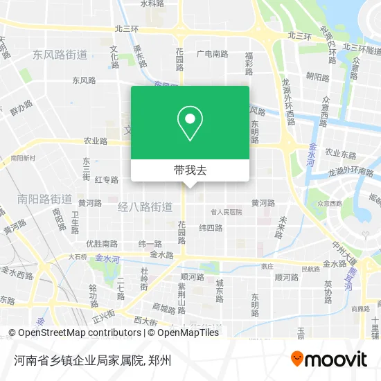 河南省乡镇企业局家属院地图