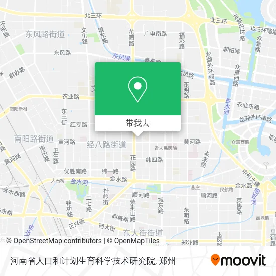 河南省人口和计划生育科学技术研究院地图