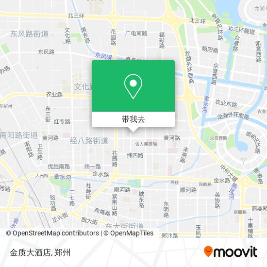 金质大酒店地图