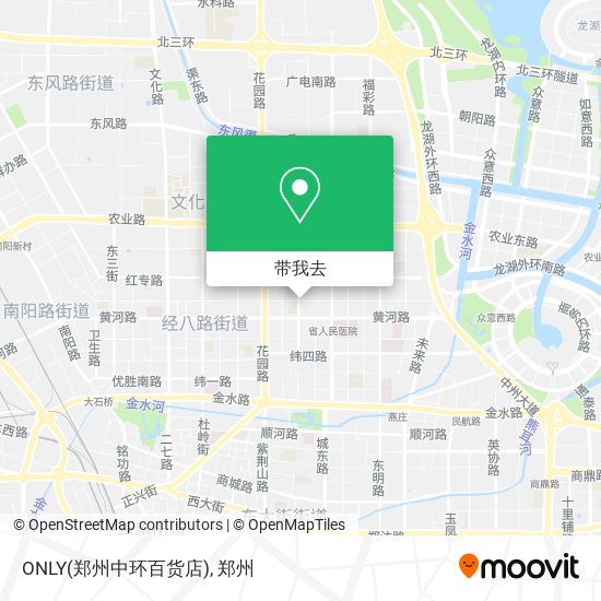 ONLY(郑州中环百货店)地图