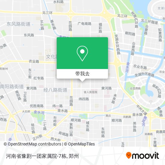 河南省豫剧一团家属院-7栋地图
