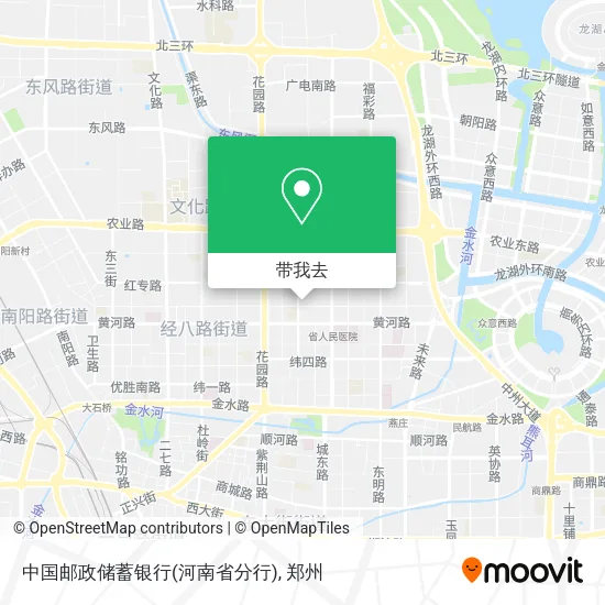 中国邮政储蓄银行(河南省分行)地图