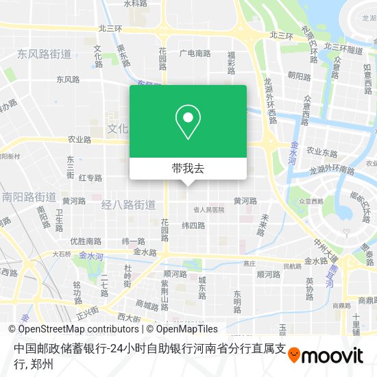 中国邮政储蓄银行-24小时自助银行河南省分行直属支行地图