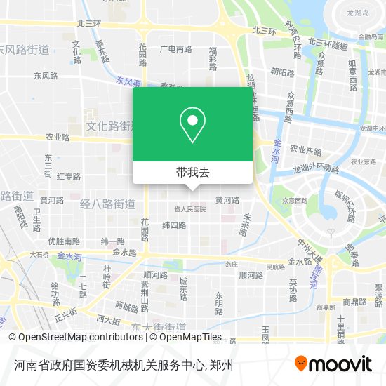 河南省政府国资委机械机关服务中心地图