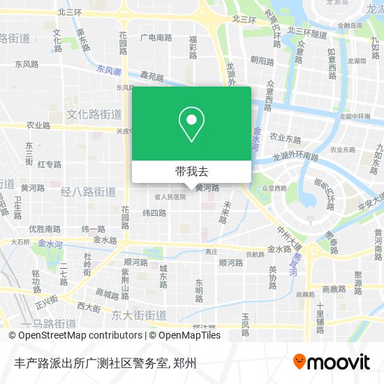 丰产路派出所广测社区警务室地图