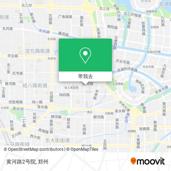 黄河路2号院地图