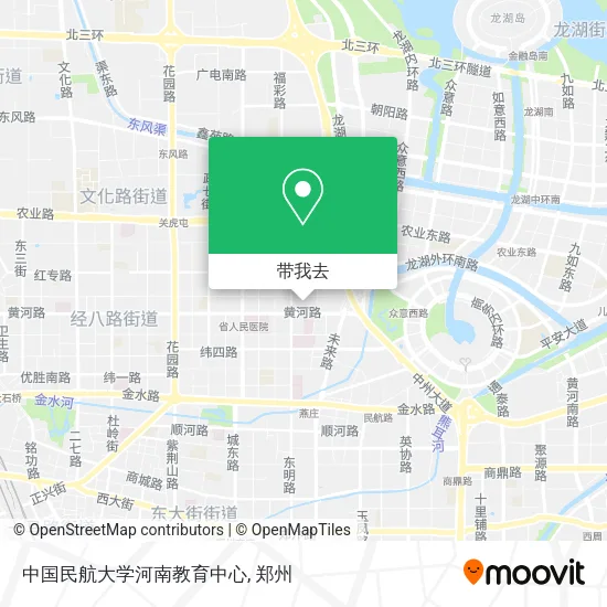 中国民航大学河南教育中心地图