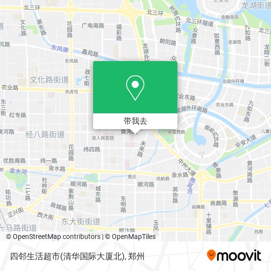 四邻生活超市(清华国际大厦北)地图
