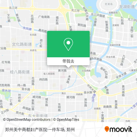 郑州美中商都妇产医院-—停车场地图