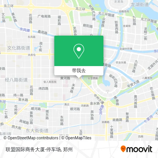 联盟国际商务大厦-停车场地图
