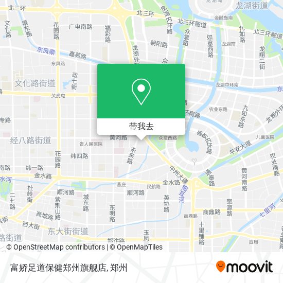 富娇足道保健郑州旗舰店地图