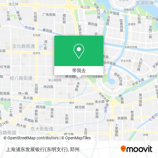 上海浦东发展银行(东明支行)地图