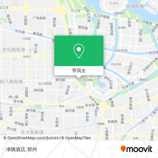 净隅酒店地图