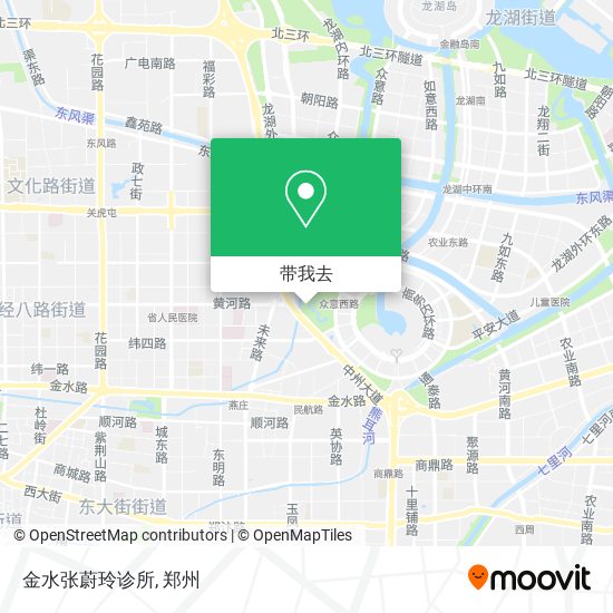 金水张蔚玲诊所地图