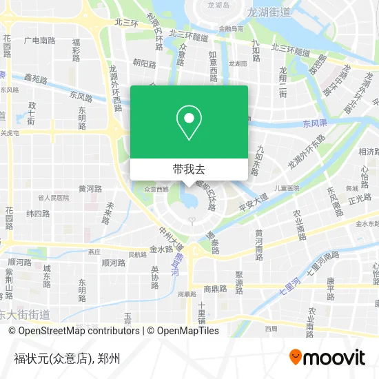 福状元(众意店)地图