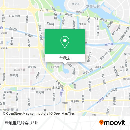 绿地世纪峰会地图
