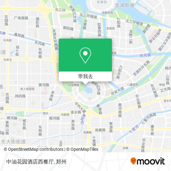 中油花园酒店西餐厅地图