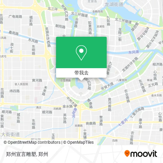 郑州宣言雕塑地图