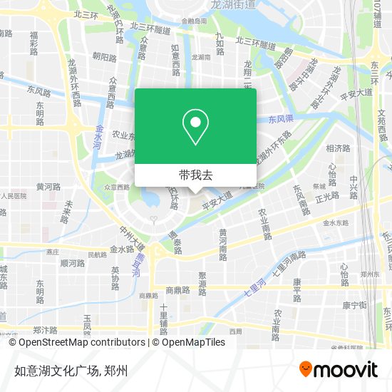 如意湖文化广场地图