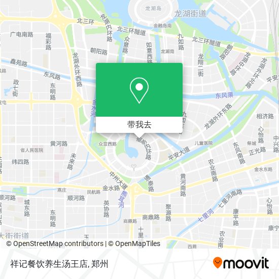 祥记餐饮养生汤王店地图