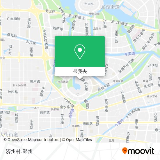 济州村地图