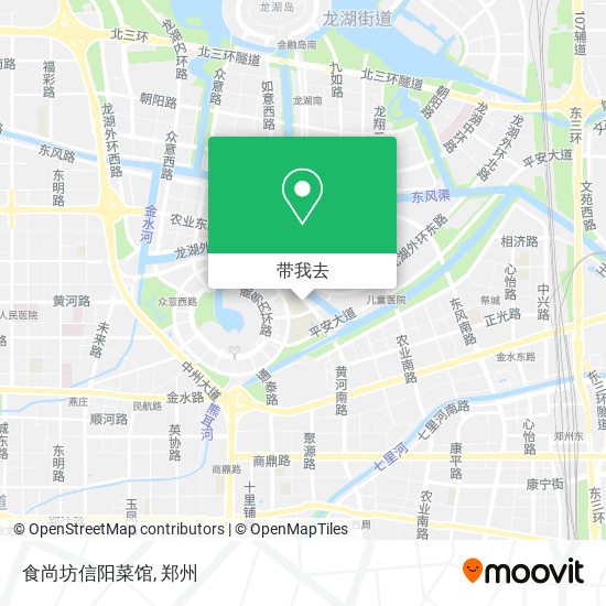 食尚坊信阳菜馆地图