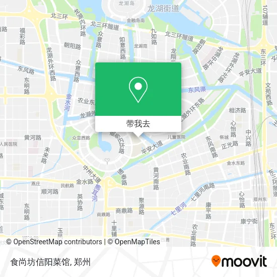食尚坊信阳菜馆地图