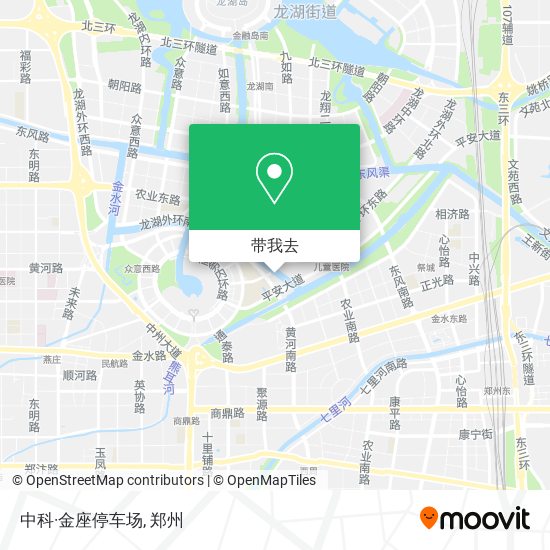 中科·金座停车场地图