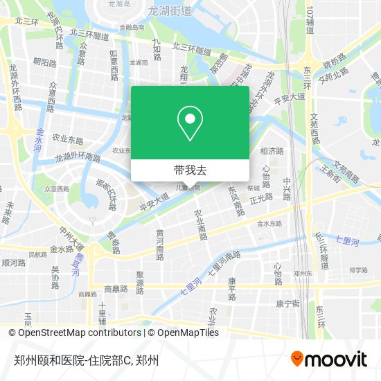 郑州颐和医院-住院部C地图