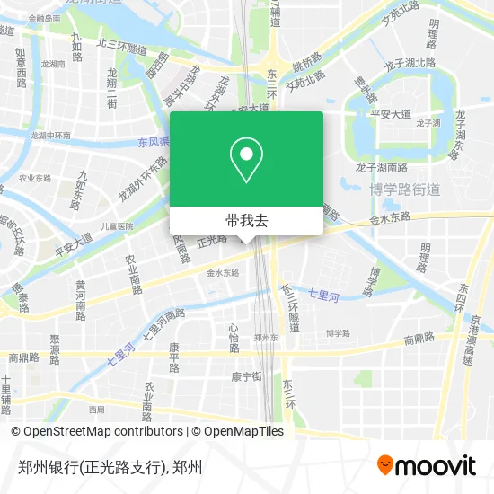 郑州银行(正光路支行)地图