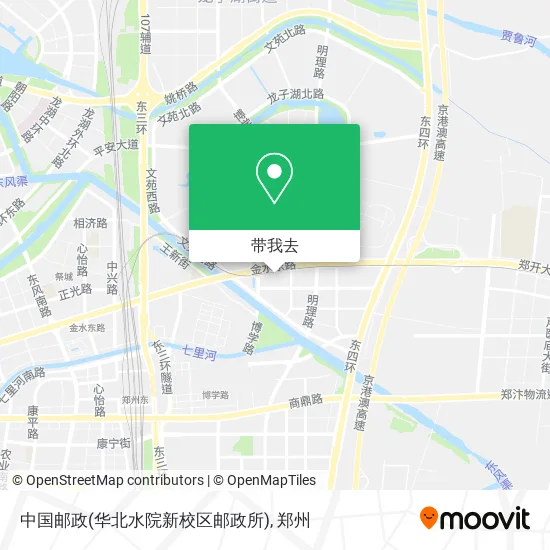 中国邮政(华北水院新校区邮政所)地图