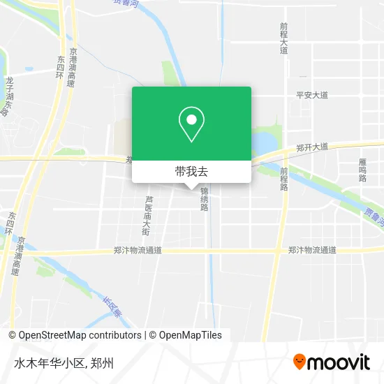 水木年华小区地图